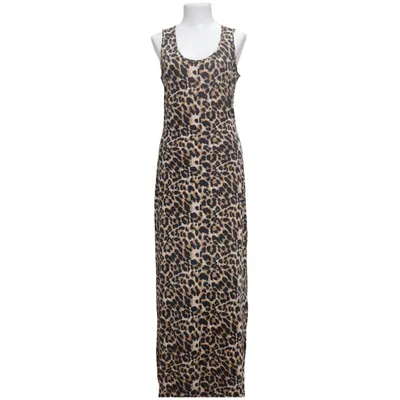 Maxi jurk (Bruin, Zwart, Beige) van Select Elastaan, Polyester