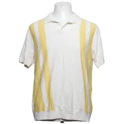 Pikétröja (SLHMATTIS SS KNIT SUN OPEN POLO NOOS) från Selected Homme Linne, Ekologisk bomull