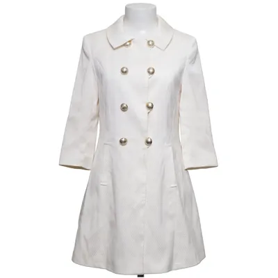 Frakke (Beige) fra Atmosphere Bomuld, Elastan, Polyester