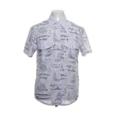 Short sleeve shirt (White, Gray, Multicolored) from Xing Xing Cotton, Polyamide
