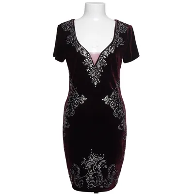 Dress (Purple) from Soky & Soka Elastane, Polyester
