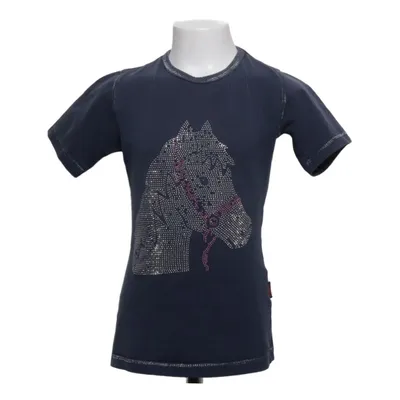 T-shirt (Blå) från Red Horse Bomull, Elastan