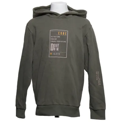 Huvtröja (Grön) från D.M.D by Denim Day Bomull, Polyester