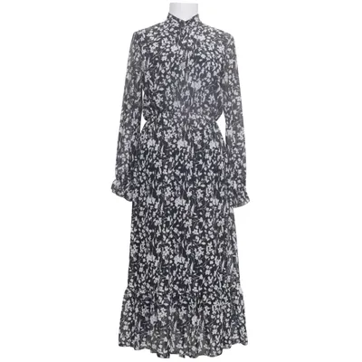 Långklänning (Svart, Vit) från Giulia Rosi Polyester, Viskos