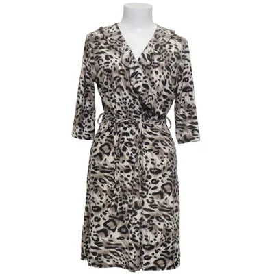 Omlottklänning (Beige, Svart) från Fas Fille á Suivre Elastan, Polyester