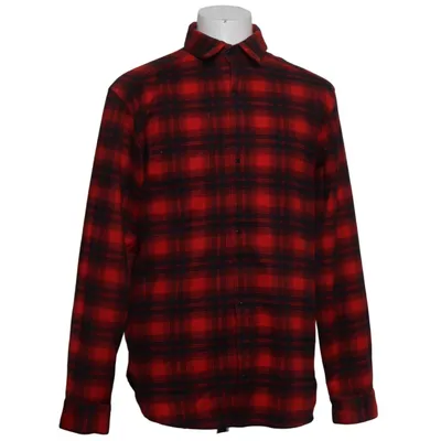 Flannel shirt (Red, Black) from Adidas Elastane, Polyester
