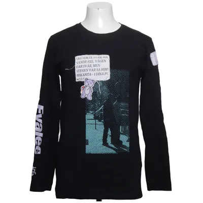 T-shirt à manches longues (Noir) Coton biologique