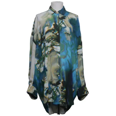 Blus (Blå, Flerfärgad) från H&M Studio Polyester