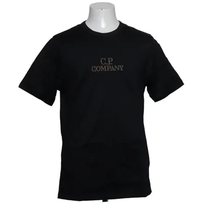 T-shirt (Sort) fra C.P. Company Bomuld