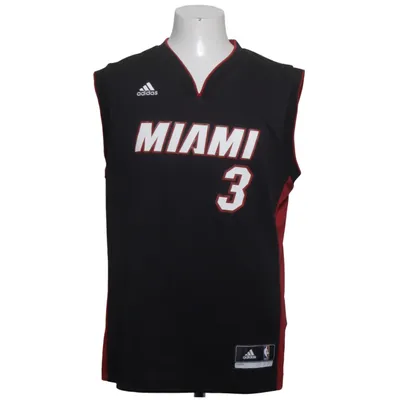Maillot de basketball (Noir, Rouge) de Adidas Polyester