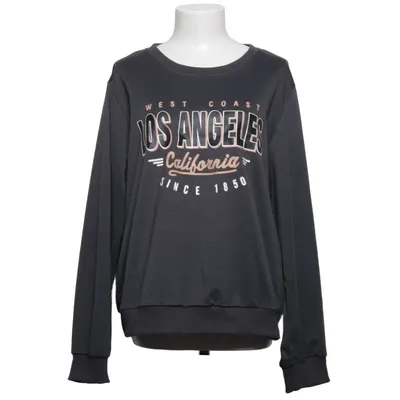 Collegetröja (Grå) från Shein Bomull, Polyester