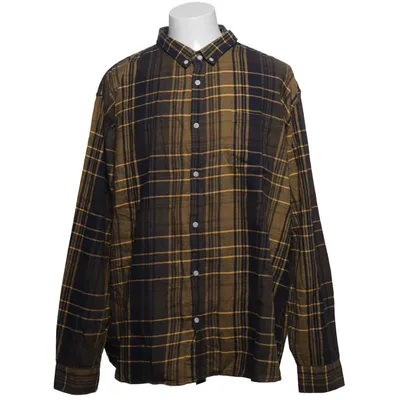 Flanellhemd (Gelb, Blau) von S.C.W. Made for you Baumwolle