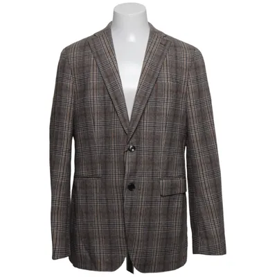 Kavaj (Brun) från Barutti Polyester, Ull
