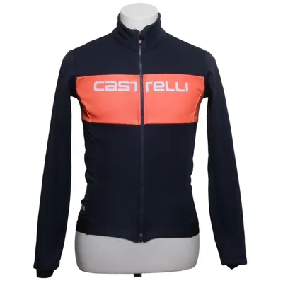 Træningsjakke (Blå, Rød) fra Castelli Elastan, Polyamid, Polyester