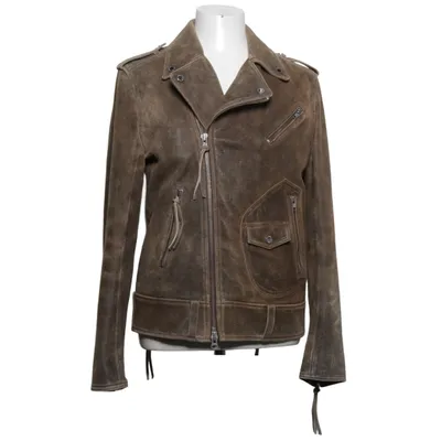 Bikerjacka (Brun) från Rockandblue