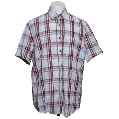 Short sleeve shirt (White, Red, Blue) from Mr Marten Cotton