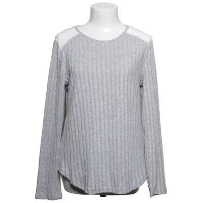 Sweater (Gray, White) from Emery Rose Elastane, Polyester, Viscose