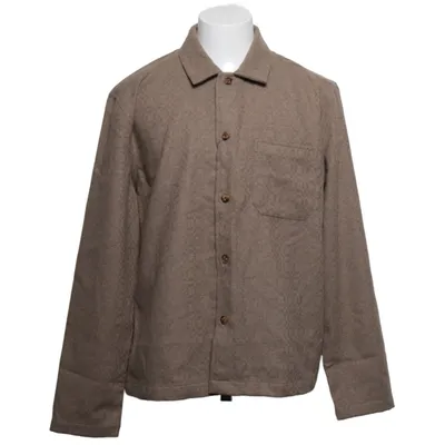 Overshirt (Brown) from New Look Men Acrylic, Polyamide, Polyester, Wool