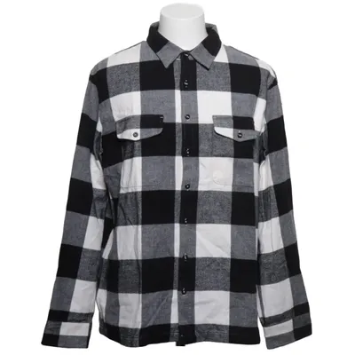 Chemise en flanelle (Noir, Blanc, Gris) de Manguun Coton