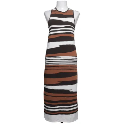 Maxikjole (Brun, Hvid) fra Weekend MaxMara Polyester, Viscose