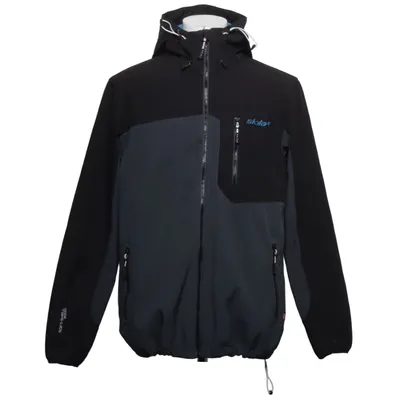 Allvädersjacka (Grå, Svart) från Skila Sport Elastan, Polyester