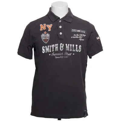 Poloshirt (Grijs) van Nils Sundström Katoen