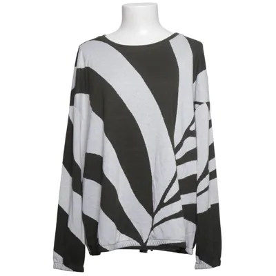 Sweatshirt (Gray, Green) from Street One Elastane, Polyester, Viscose