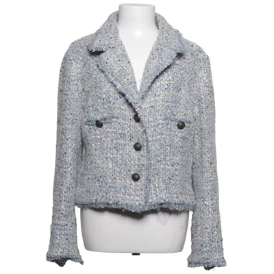 Blazer (Blå, Flerfarvet) fra SAND Copenhagen Acetat, Akryl, Bomuld, Polyamid, Polyester, Viscose, Uld