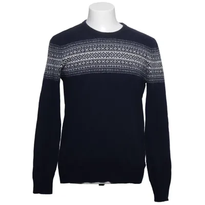 Pull-over (Bleu, Blanc) de East West Polyamide, Laine