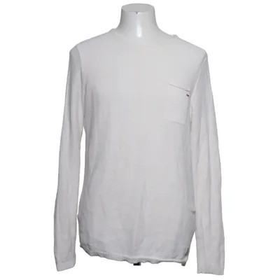 Pull-over (Blanc) de Jack & Jones Vintage Coton, Lin