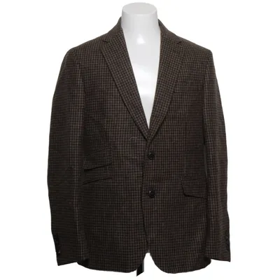 Kavaj (Brun) från Hackett London Viskos, Ull