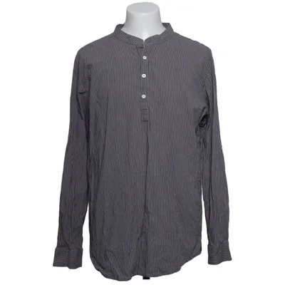 Shirt (Gray, White) from Coofandy Cotton, Polyester