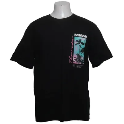 T-shirt (Noir, Multicolore) de FSBN Coton