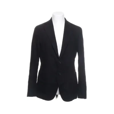 Blazer (Noir) de Oscar Jacobson Cachemire, Coton, Laine