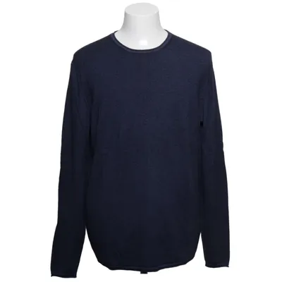 Strickpullover (Blau) von Finshley & Harding Wolle