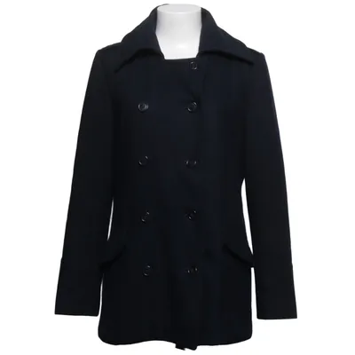 Erwt jas (Blauw) van Fairweather Polyester, Viscose, Wol