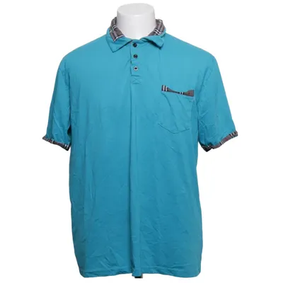 Polo (Bleu) de Coofandy Coton, Élasthane, Polyester