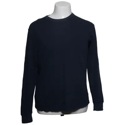 Long sleeve T-shirt (Blue) from Sunspel Cotton, Elastane