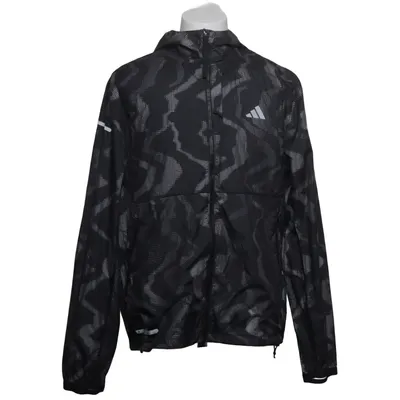 Træningsjakke (Sort, Grå) fra Adidas Genanvendt polyester