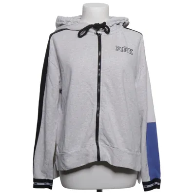 Hoodie (Gray, Black, Blue) from Pink Victoria's Secret Cotton, Elastane, Polyamide, Polyester, Viscose