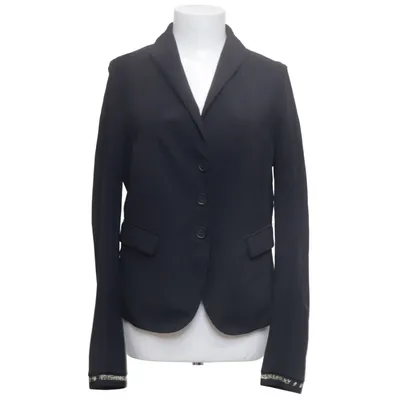 Blazer (Zwart) van Penn & Ink N.Y Elastaan, Polyamide