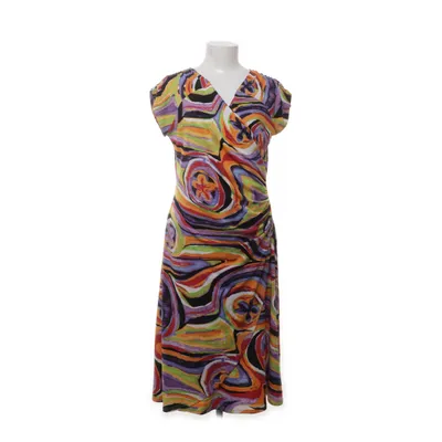 Wrap dress (Multicolored) from Moda Prostejov Elastane, Polyester, Viscose
