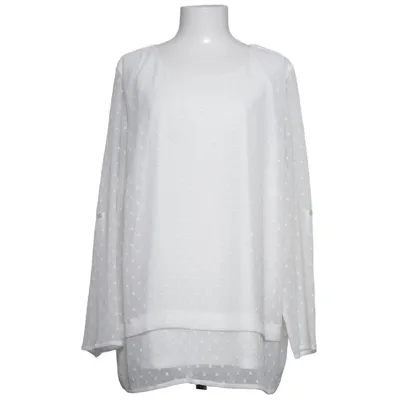 Blouse (White) from Création L Polyester