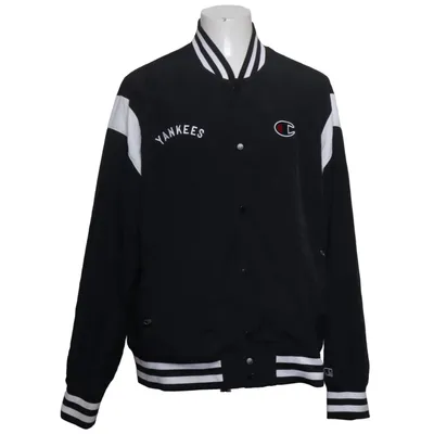 Varsity jacket (Black, White) from Champion Polyamide, Polyester
