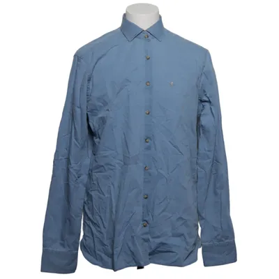 Shirt (Blue) from Hackett London Cotton