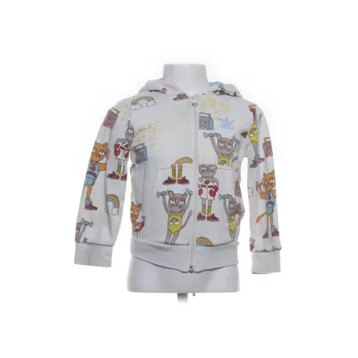 Huvtröja (Vit, Flerfärgad) från Adidas Mini Rodini Ekologisk bomull, Polyester