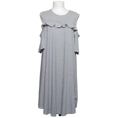 Robe maternité (Bleu, Blanc) de Dorothy Perkins Maternity Élasthane, Polyester, Viscose