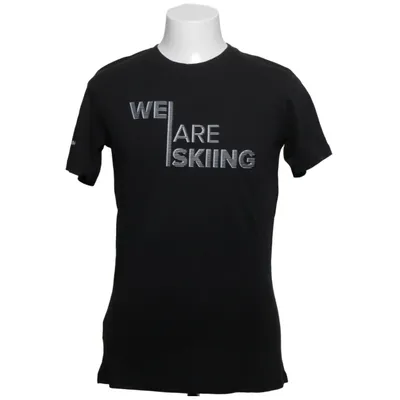 T-shirt (Zwart) van Atomic Katoen, Elastaan, Modal