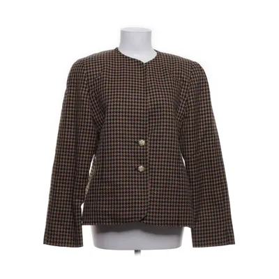Blazer (Brown, Black) from Silhouette Polyester, Viscose, Wool