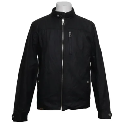 Jacket (Black) from AIS Denim Laundry Cotton, Polyester